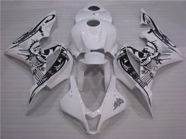 Honda CBR 600RR 2007-2008 - Preto Branco