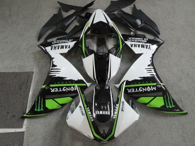 Honda CBR 600RR 2007-2008 - Preto Branco Monster Pizzoli