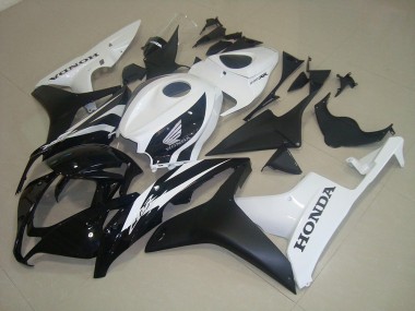 Honda CBR 600RR 2007-2008 - Preto Fosco Branco