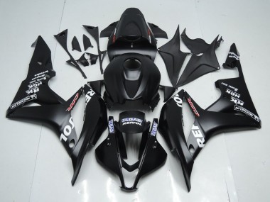 Honda CBR 600RR 2007-2008 - Preto Fosco Repsol