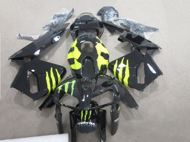 Honda CBR 600RR 2007-2008 - Preto Monster Verde
