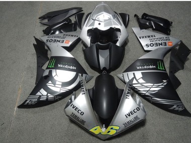 Honda CBR 600RR 2007-2008 - Preto Prata Monster IVECO 46