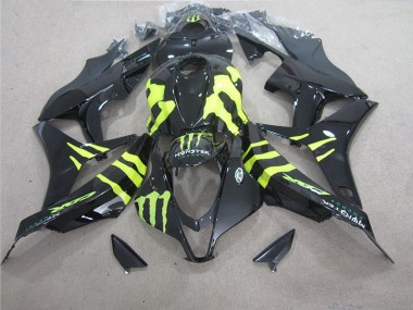 Honda CBR 600RR 2007-2008 - Preto Verde Monster