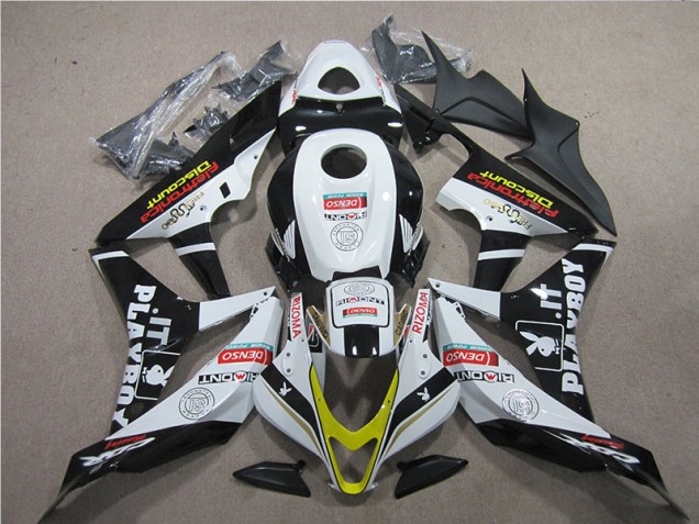 Honda CBR 600RR 2007-2008 - Preto Vermelho Branco DENSO