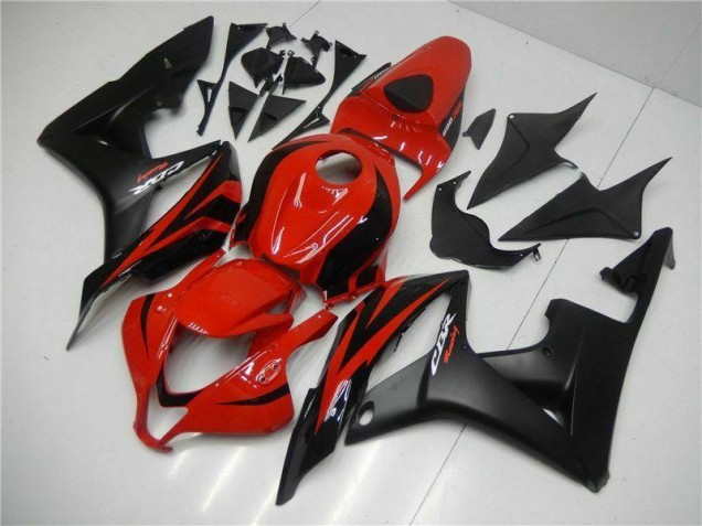 Honda CBR 600RR 2007-2008 - Preto Vermelho Honda CBR 600RR 2007-2008 - Preto Vermelho