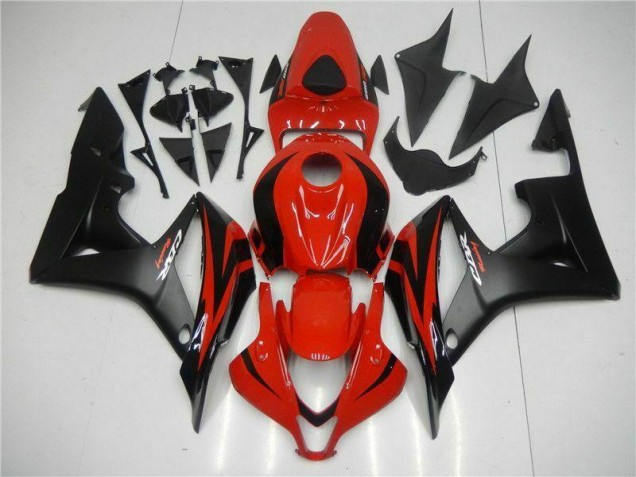 Honda CBR 600RR 2007-2008 - Preto Vermelho Honda CBR 600RR 2007-2008 - Preto Vermelho
