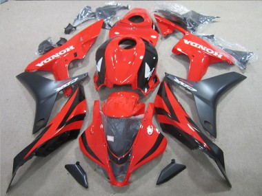 Honda CBR 600RR 2007-2008 - Preto Vermelho