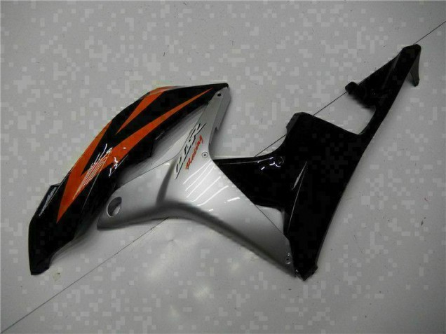 Honda CBR 600RR 2007-2008 - Preto Vermelho Prata