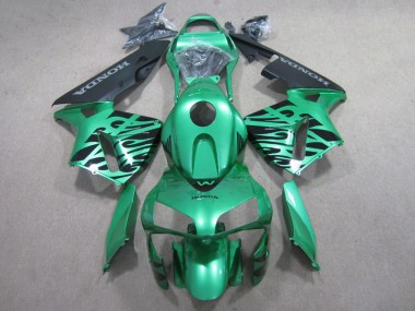 Honda CBR 600RR 2007-2008 - Verde Preto