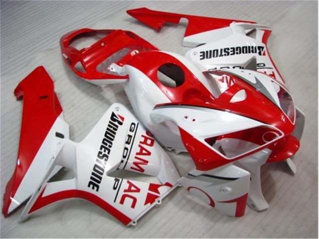 Honda CBR 600RR 2007-2008 - Vermelho Branco