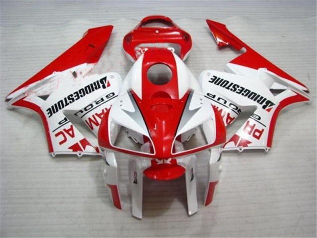 Honda CBR 600RR 2007-2008 - Vermelho Branco