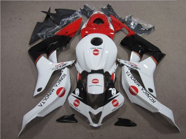 Honda CBR 600RR 2007-2008 - Vermelho Branco Preto Konica Minolta