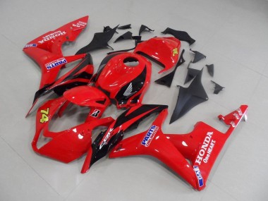 Honda CBR 600RR 2007-2008 - Vermelho Preto Corrida