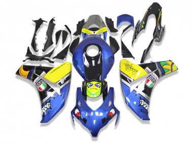 Honda CBR 600RR 2009-2012 - Azul Tubarão