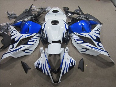Honda CBR 600RR 2009-2012 - Branco Azul Chama
