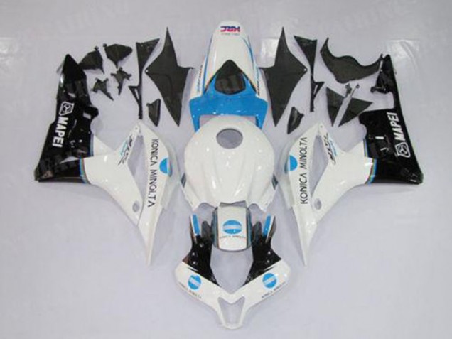 Honda CBR 600RR 2009-2012 - Branco Azul Preto