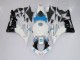Honda CBR 600RR 2009-2012 - Branco Azul Preto