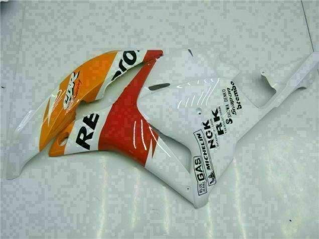 Honda CBR 600RR 2009-2012 - Branco Laranja Repsol Honda CBR 600RR 2009-2012 - Branco Laranja Repsol