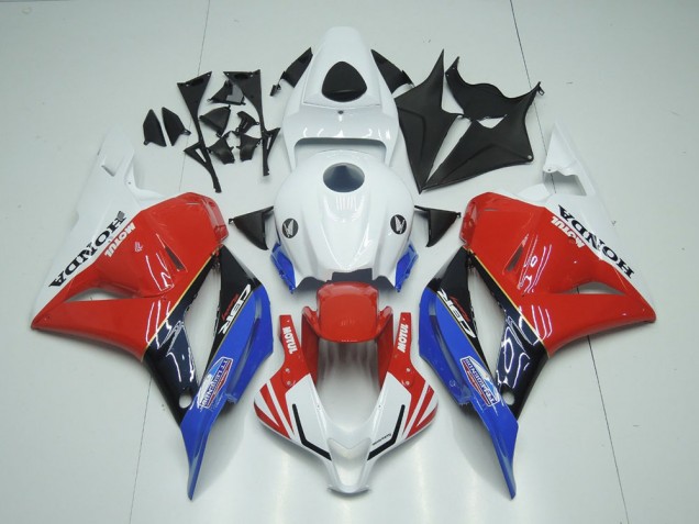 Honda CBR 600RR 2009-2012 - Branco Motul Vermelho Azul