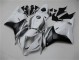 Honda CBR 600RR 2009-2012 - Branco Prata Preto Honda CBR 600RR 2009-2012 - Branco Prata Preto