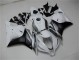 Honda CBR 600RR 2009-2012 - Branco Prata Preto Honda CBR 600RR 2009-2012 - Branco Prata Preto