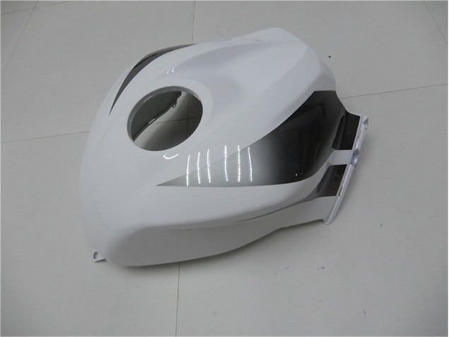 Honda CBR 600RR 2009-2012 - Branco Prata Preto Honda CBR 600RR 2009-2012 - Branco Prata Preto