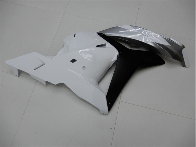 Honda CBR 600RR 2009-2012 - Branco Prata Preto Honda CBR 600RR 2009-2012 - Branco Prata Preto