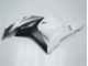 Honda CBR 600RR 2009-2012 - Branco Prata Preto Honda CBR 600RR 2009-2012 - Branco Prata Preto