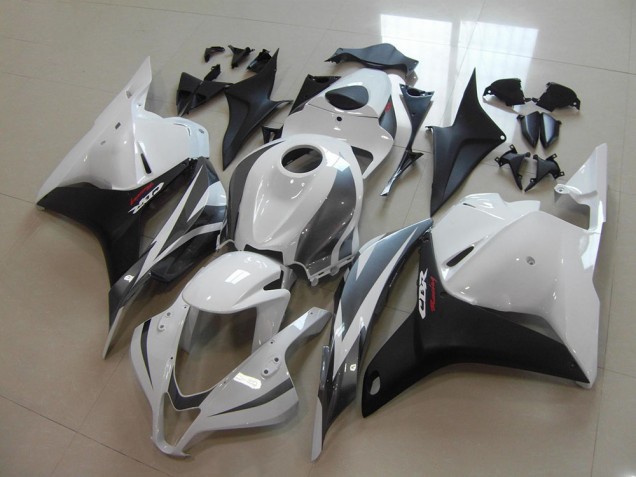Honda CBR 600RR 2009-2012 - Branco Preto Cinzento Honda CBR 600RR 2009-2012 - Branco Preto Cinzento