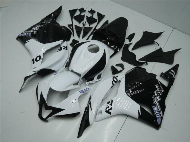 Honda CBR 600RR 2009-2012 - Branco Preto Honda CBR 600RR 2009-2012 - Branco Preto