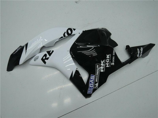 Honda CBR 600RR 2009-2012 - Branco Preto Honda CBR 600RR 2009-2012 - Branco Preto