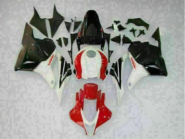 Honda CBR 600RR 2009-2012 - Branco Preto Vermelho