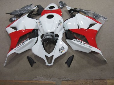Honda CBR 600RR 2009-2012 - Branco Vermelho
