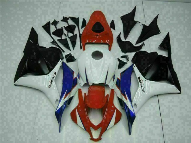 Honda CBR 600RR 2009-2012 - Branco Vermelho Preto Azul