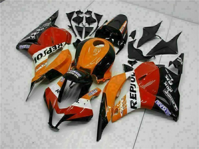Honda CBR 600RR 2009-2012 - Laranja Repsol Honda CBR 600RR 2009-2012 - Laranja Repsol