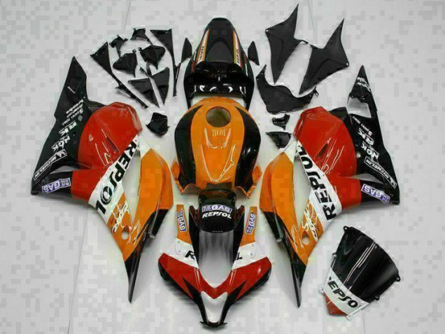Honda CBR 600RR 2009-2012 - Laranja Repsol Honda CBR 600RR 2009-2012 - Laranja Repsol