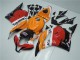 Honda CBR 600RR 2009-2012 - Laranja Vermelho Preto Repsol