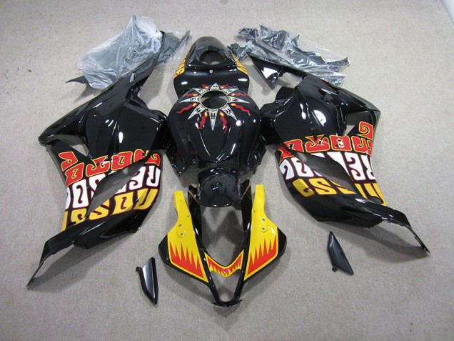 Honda CBR 600RR 2009-2012 - Preto Amarelo