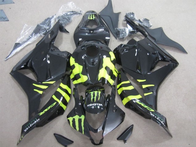 Honda CBR 600RR 2009-2012 - Preto Verde Monster