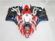 Honda CBR 600RR 2009-2012 - Preto Vermelho Branco