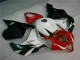 Honda CBR 600RR 2009-2012 - Vermelho Branco Honda CBR 600RR 2009-2012 - Vermelho Branco