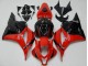 Honda CBR 600RR 2009-2012 - Vermelho Preto Honda CBR 600RR 2009-2012 - Vermelho Preto