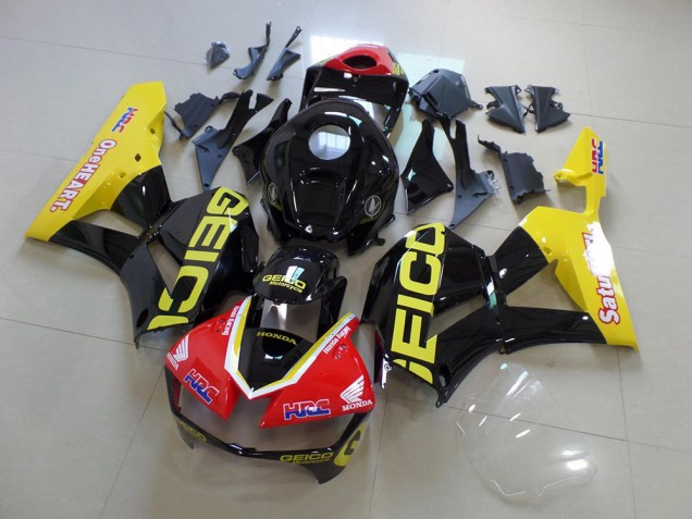 Honda CBR 600RR 2013-2021 - Amarelo Preto Geico