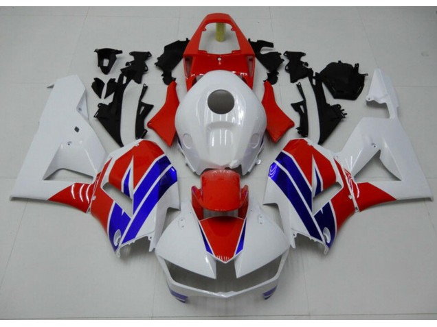 Honda CBR 600RR 2013-2021 - Branco Azul Vermelho Honda CBR 600RR 2013-2021 - Branco Azul Vermelho
