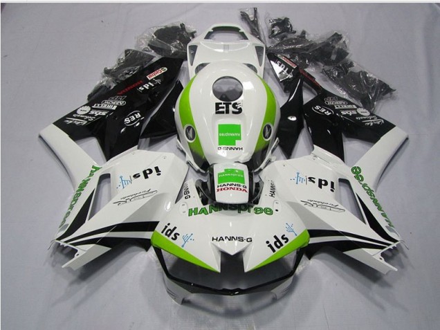 Honda CBR 600RR 2013-2021 - Branco Verde Hannspree ETS Honda CBR 600RR 2013-2021 - Branco Verde Hannspree ETS