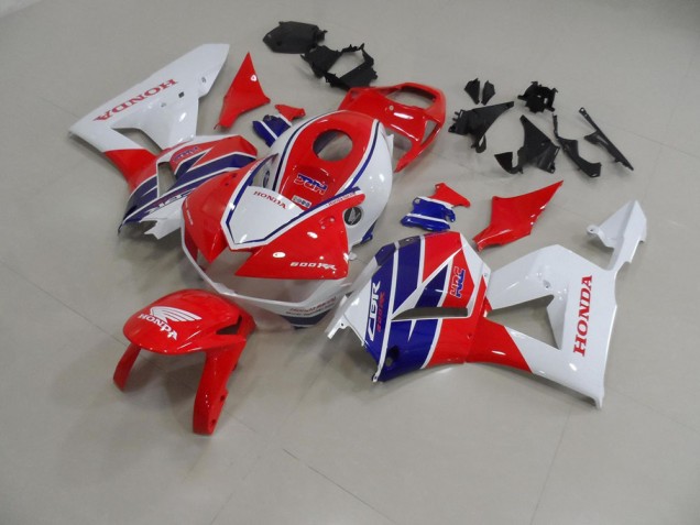 Honda CBR 600RR 2013-2021 - Vermelho Branco Azul HRC