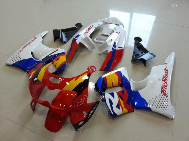 Honda CBR 900RR 893 1996-1997 - Vermelho Branco Amarelo Honda CBR 900RR 893 1996-1997 - Vermelho Branco Amarelo