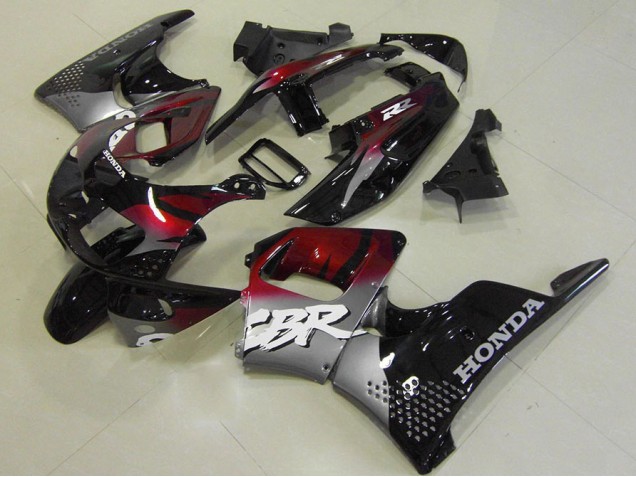 Honda CBR 900RR 893 1996-1997 - Vermelho Preto Prata Honda CBR 900RR 893 1996-1997 - Vermelho Preto Prata