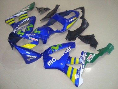 Honda CBR 900RR 929 2000-2001 - Azul Movistar Castrol