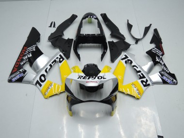 Honda CBR 900RR 954 2002-2003 - Amarelo Prata Preto Repsol